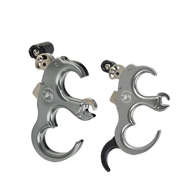 TP420 Archery Release Aid 3/4Fingers Switching Thumb Trigger Compound Bow Target - Image 1 of 4