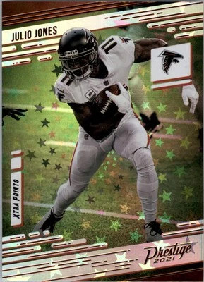2021 Prestige Xtra Points Astral #32 Julio Jones - FB - Image 1 of 2
