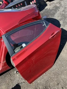 2011-2016 Hyundai Elantra Sedan Rear Driver Door - Geranium Red - Picture 1 of 3