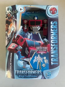 Figura de acción Hasbro Transformers Toys EarthSpark Deluxe Class Optimus Prime d8 - Imagen 1 de 2