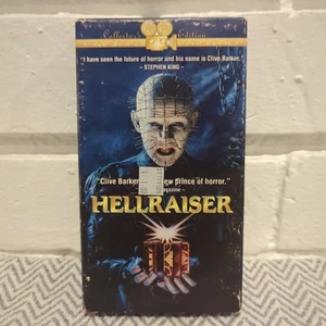 HellRaiser VHS Tape 1994 Starmaker Gold Series Collector’s Edition - Picture 1 of 13