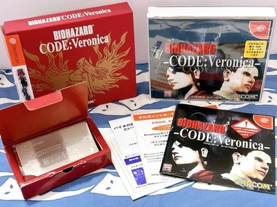Resident Evil CODE Veronica Limited Sega Dreamcast DC Game Japan JP Biohazard - Image 1 of 4
