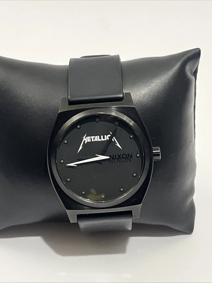 Nixon Metallica Time Teller Men Watch With New Battery! - Image 1 of 4