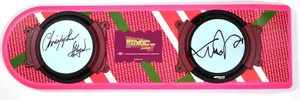 MICHAEL J FOX CHRISTOPHER LLOYD Autogramm ZURÜCK IN DIE ZUKUNFT Hoverboard BAS #2 - Bild 1 von 11
