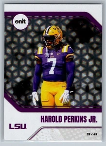 Harold Perkins Jr. 39/49 LSU Tigers 2025 Onit Football - Bild 1 von 2