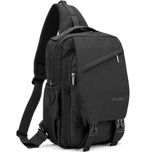 Sling Bag Rucksack, 13,3'' Laptoptasche Crossbody Schulter Brust Rucksäcke Trav... - Bild 1 von 7