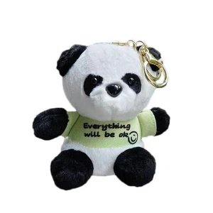 Cute Plush Doll Bag Pendant Soft Car Key Ring Toy Panda Keychain Girl - Picture 1 of 7