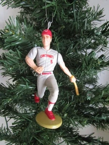 Johnny Bench Cincinnati Reds MLB HOF Christmas Ornament Baseball Jersey #5 - Picture 1 of 3