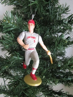 Johnny Bench Cincinnati Reds MLB HOF Christmas Ornament Baseball Jersey #5 - Image 1 of 3