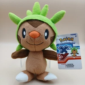 Tomy Pokémon XY 8 Zoll Plüschtier - Chespin Neu mit Etikett Sammler - Bild 1 von 3