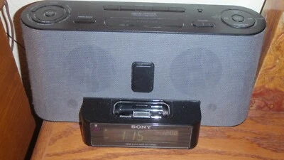 Sony Dream Machine I-Pod Nano, Touch, Alarm AM/FM Clock Radio, remote control - Image 1 of 4