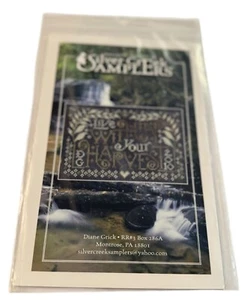 Silver Creek Samplers Counted Cross Stitch Pattern Live Within Your Harvest - Picture 1 of 5