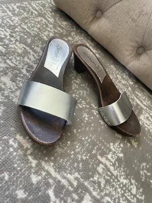 Scarpe donna Bagatt suola legno taglia 4 uk 37 eu pelle - Immagine 1 di 4