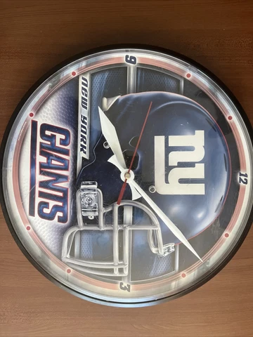 New York Giants Clock Cover