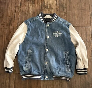H&M Denim Blue Jean Jacket Toddler /kids Size 5/6 - Picture 1 of 1