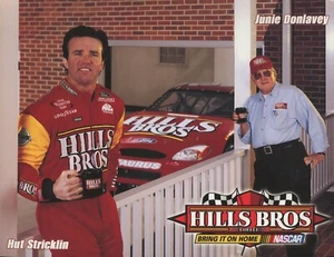 Hut Stricklin Junie Donlavey Hills Brothers Coffee Hero Card - Picture 1 of 2