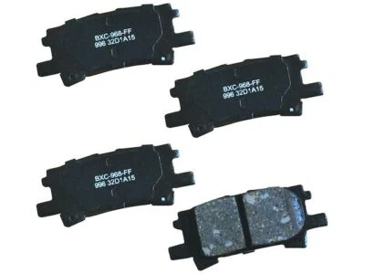 Juego de pastillas de freno traseras Bendix 91459ZQPZ 2005 2006 para Toyota Highlander 2004-2007 Foto 1 de 2