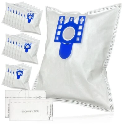 SPARES2GO Dust Bags for MIELE GN Complete C2 C3 Powerline Silence Ecoline Vacuum x 20 Pack
