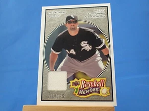 Paul Konerko Upper Deck Baseball Heroes 2008 Jersey Memorabilia /125 - Picture 1 of 2