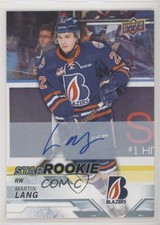 2018-19 Upper Deck CHL Star Rookies Auto Martin Lang #308 Auto