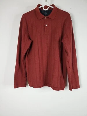Covington Men's Shirt Red & Black Long Sleeve Easy Care Size M? - Image 1 of 4