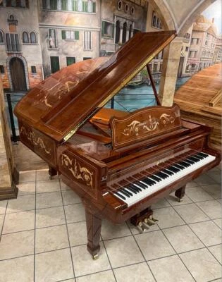 Wilhelm Schimmel W 180 Tradition Intarsie Liaison Grand Piano - Lightly Used Art - Image 1 of 4