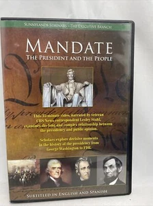 President Mandate Executive Branch Government Sunnylands Seminars Video - Picture 1 of 3
