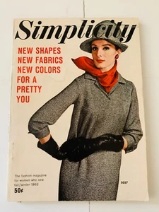 Simplicity Pattern Book - Fall-Winter 1963 - Fashion Magazine - Vol. 15, No. 3 - Picture 1 of 10