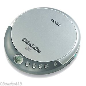 Coby (CX-CD109) Personal Portable CD Player w/ Digital LCD Display **NEW** 