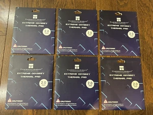 6 PCS Extreme Odyssey Thermal Pad 12.8 W/mK 120x120x2.0mm Heat Resistance 2.0 mm - Picture 1 of 4