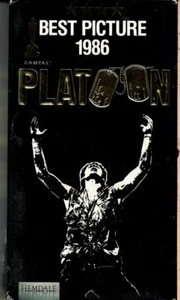 Platoon 1986 Tom Berenger,Willem Dafoe USED VERY GOOD VHS - Imagen 1 de 2