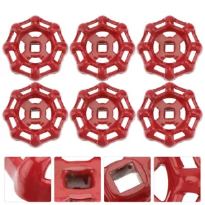 6pcs Outdoor Wheel Handle Water Spigot Handle Hose Bib Handle Replacement - Picture 1 of 12