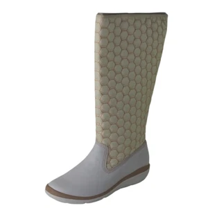 Botas Timberland Kickadillaquilt para mujer talla 8,5 cuero blanco 14 pulgadas vintage 84377 - Imagen 1 de 12