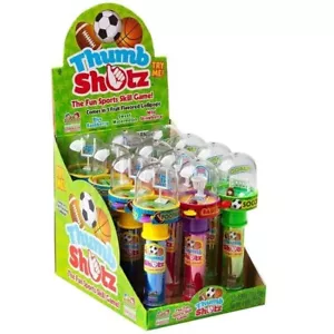 Kidsmania Thumb Shotz Fun Sports Skill Game Fruit Flavored Candy 12ct. - 0.39oz. - Picture 1 of 2