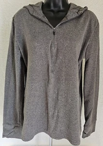 Cuddl Duds Womens Shirt Top Blouse Size L Large Gray Fleece - Picture 1 of 24