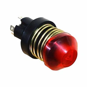 Massey Ferguson Hazard Warning Light Switch with Spring Mount Push Button - Imagen 1 de 12