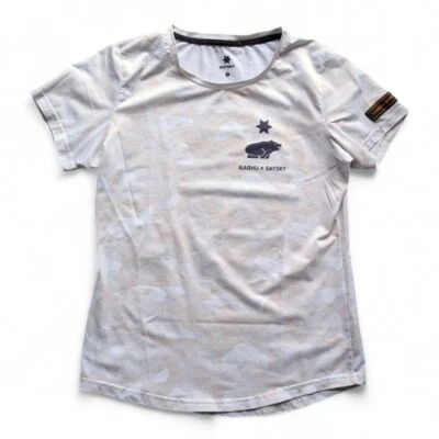 KARHU X SAYSKY Women Waffle Knit Lightweight Combat Shirt M White Splinter Camo - Image 1 of 4