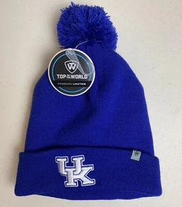 Kentucky Wildcats NCAA Top of the World blau Strick Winter Ski Mütze Beanie - Bild 1 von 6