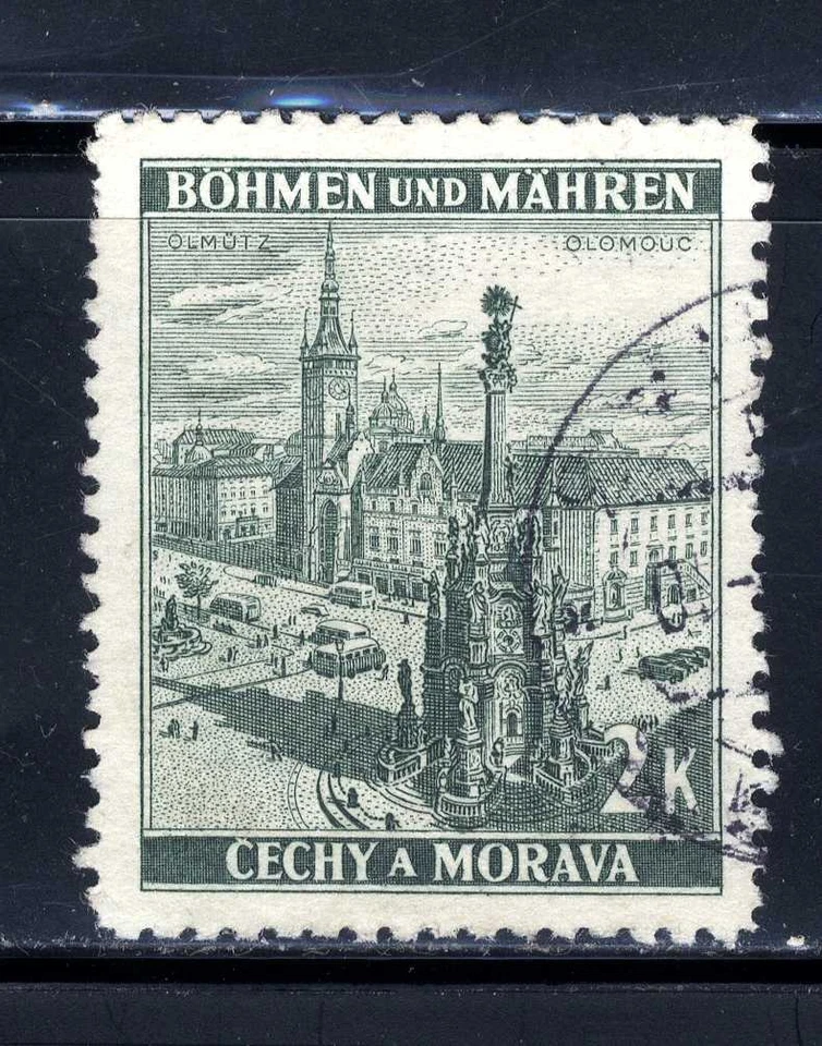  1939-42 Germany Bohemia & Moravia  WWII ⚔️HITLER NAZI Occupation 2k   - Image 1 of 1