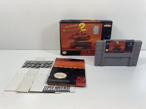 SUPER BATTLETANK 2 Super Nintendo SNES Game, Box, Insert, NO Manual