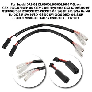 For Suzuki Turn Signals 2-Pin Plugs Wires Adapters Indicators Connectors Cables - Picture 1 of 9