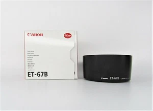 Canon Lens Hood ET-67B CANON EF-S 60mm f/2.8 Macro USM with Box "Near Mint" JP - Bild 1 von 5