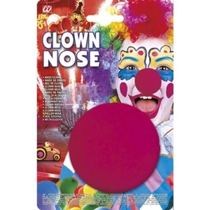 CLOWN NASE KINDER & ERWACHSENE ROT Karneval Fasching Kostüm Zubehör Maske # 2285 - Bild 1 von 2