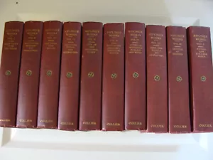 Rudyard Kipling Works Sahib Edition c. 1900 complete 10 Volumes P F Collier - Imagen 1 de 3