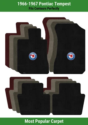 Lloyd Ultimat Front & Rear Mats for '66-67 Pontiac Tempest w/Pontiac Chief - Image 1 of 4
