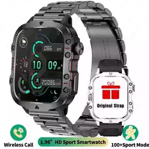 DAORKOW Sport AI Smart Watch, Wireless calling, Sports Fitness, iOS + Android - Picture 1 of 11