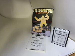 TITLE MATCH PRO WRESTLING FOR PAL ATARI 2600 & ATARI 2600+ & RETRON 77 CIB - Picture 1 of 12
