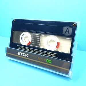 🍒 1x TDK MA-X 90 metal * IEC IV Type 4 * Tape Cassette Kassette кассета * 1986 - Picture 1 of 4