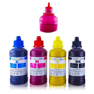 Dye Sublimation Ink for All Epson EcoTank Printer Refill Cartridge Heat Transfer - image 1 of 4