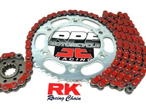 Red 1996-07 Yamaha YZF600r RK MAXX 520 14/47 Quick Accel Chain and Sprockets Kit - Picture 1 of 4